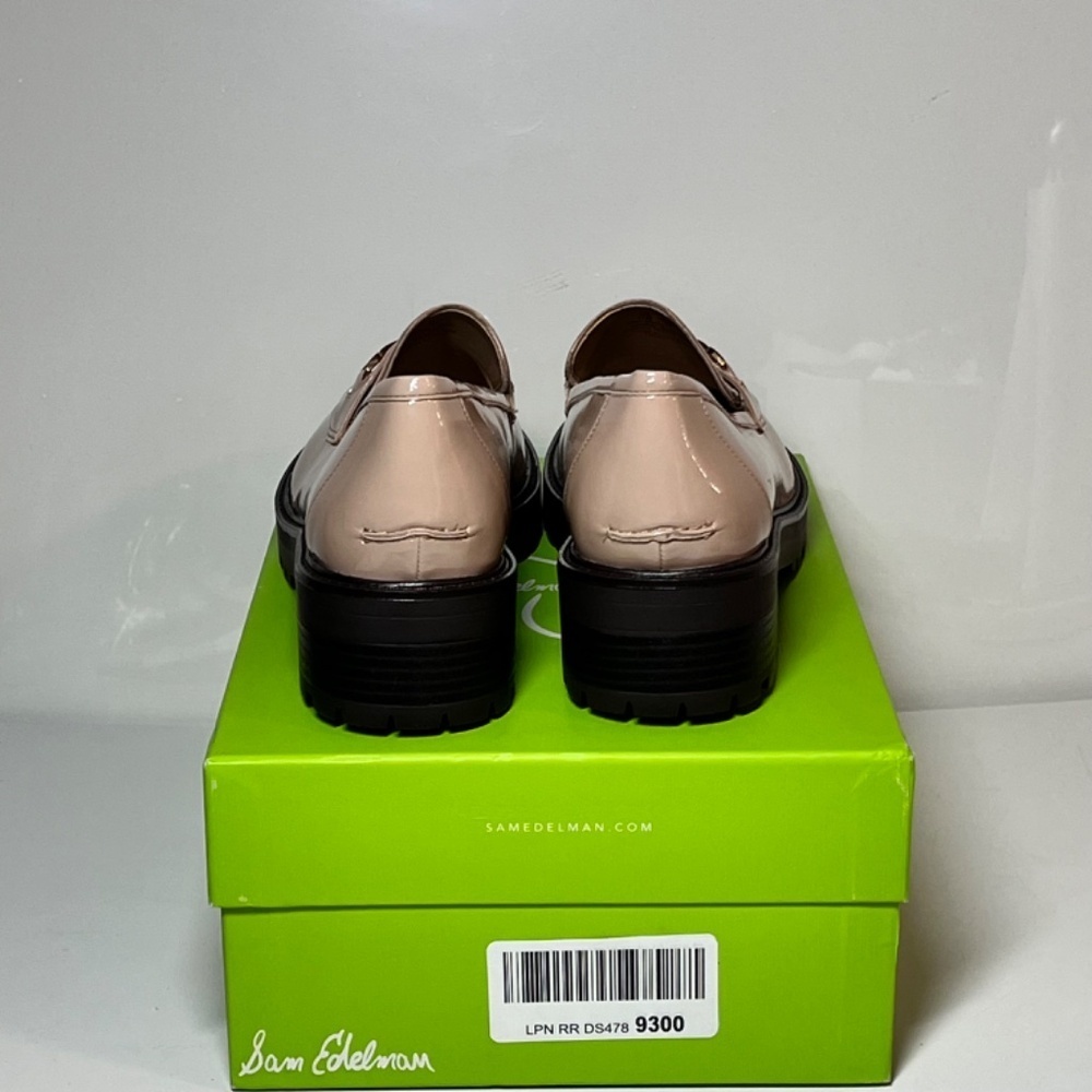Sam Edelman Tully Chunky Lug Sole Almond Toe Loafers - Picture 6 of 7